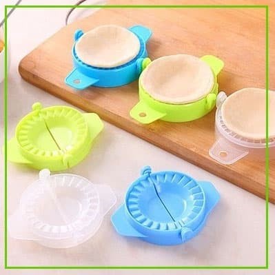 ( DPT 2PCS ) Alat Pembuat Cetakan Kulit Pangsit Pastel dumpling mold dimsum gyoza peralatan dapur