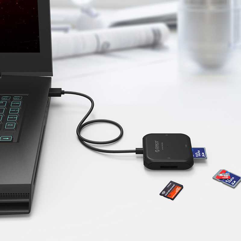 Orico Card Reader USB 3.0 TF SD CF MS - CRS31A-03 ( Al-Yusi )