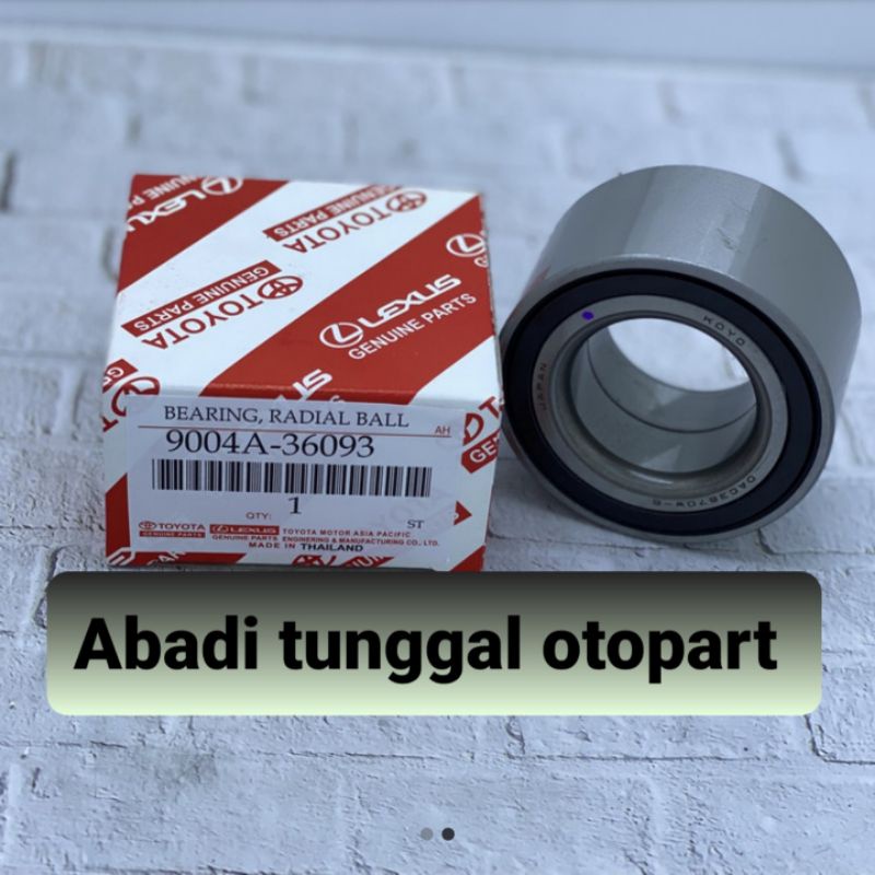 Bearing Lahar roda depan avanza veloz,rush,terios