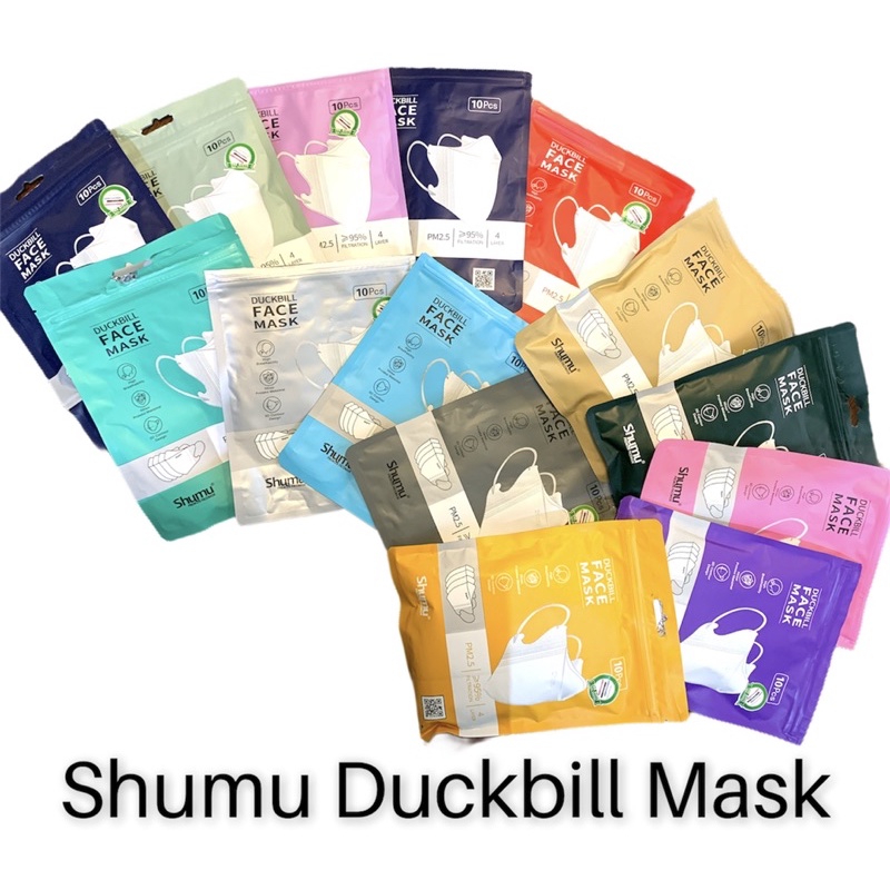 MASKER SHUMU 4PLY DUCKBILL PREMIUM MASK