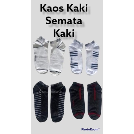 KAOS KAKI SEMATA KAKI SPORT POLOS MOTIF DEWASA PREMIUM KEMASAN