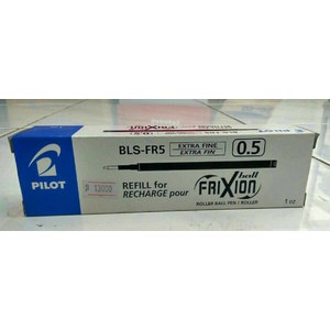 

Refill Pulpen Hitam 0.5mm Pilot Frixion BLS-FR5 Extra Fine