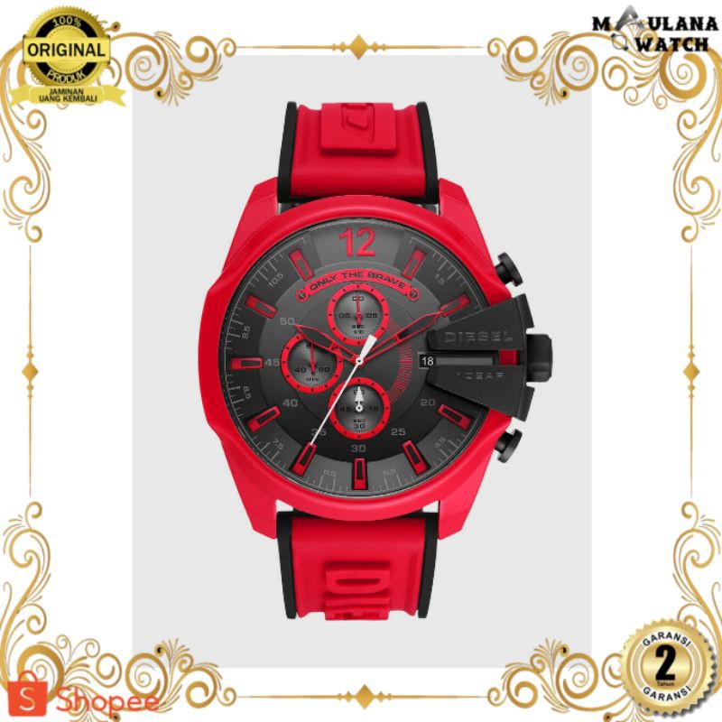 JAM TANGAN PRIA WANITA | RANTAI | KULIT | KARET | MURAH | PRIA DIESEL DZ-4526 ORIGINAL