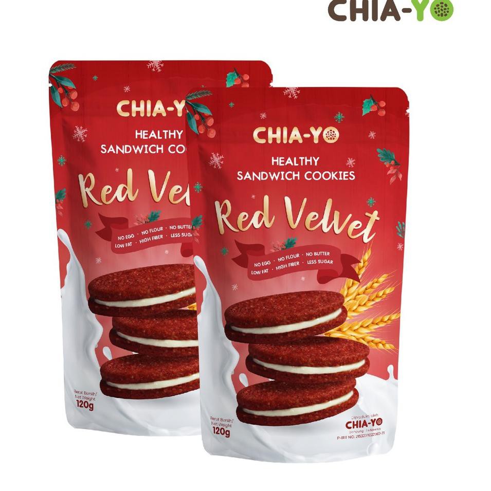 

LΔgί dίzcn Chiayo Bundling 2 pack Cookies Sandwich Red Velvet |L5P 001 ,. ,!