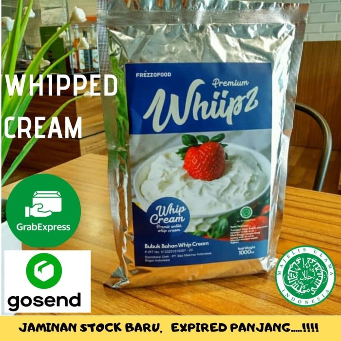 

WHIPPED CREAM 1 KG - CREAM WHIPE - WHIIPZ CREAM - WHIPE CREAM