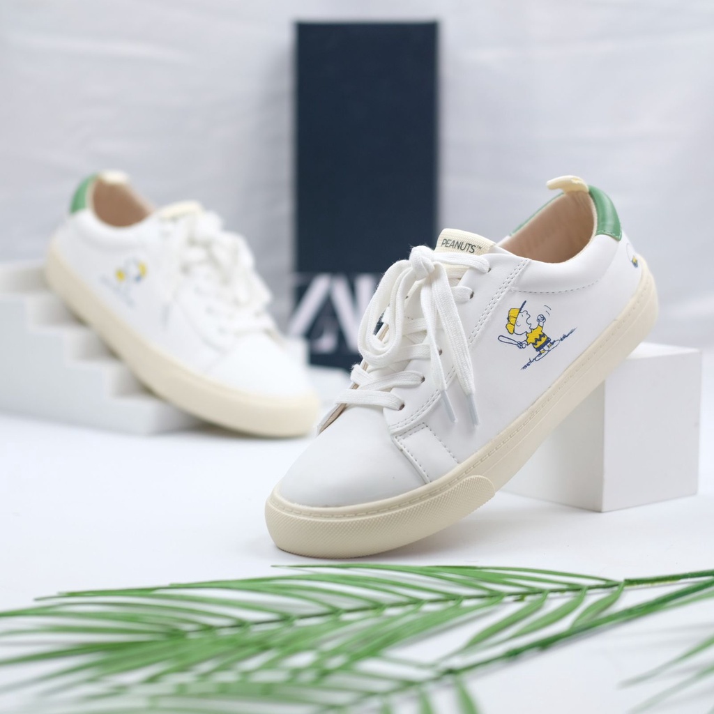 [7.7 Boombastis Sale⚡] - SEPATU WANITA SNEAKERS ZS410 TRAINERS TALI PREMIUM IMPORT