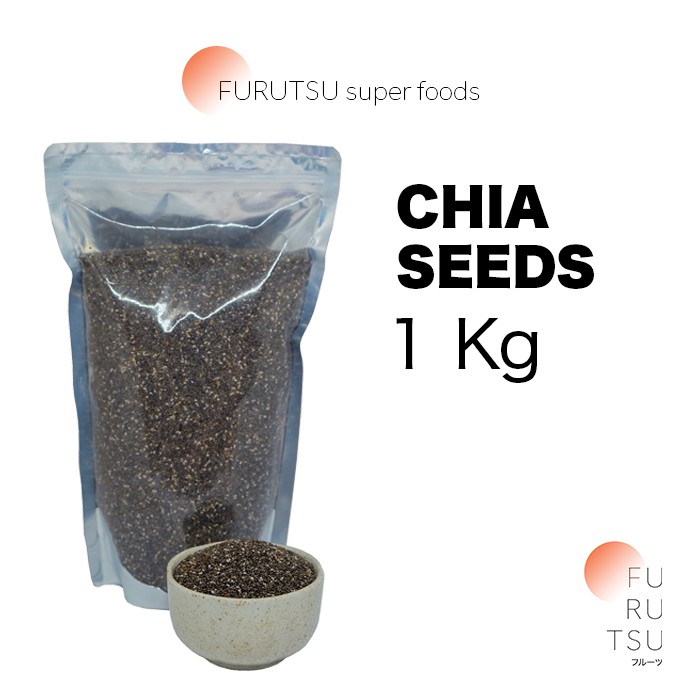 

Black Chia Seeds Premium Organic - Mexico / Chiaseeds chiaseed biji chia