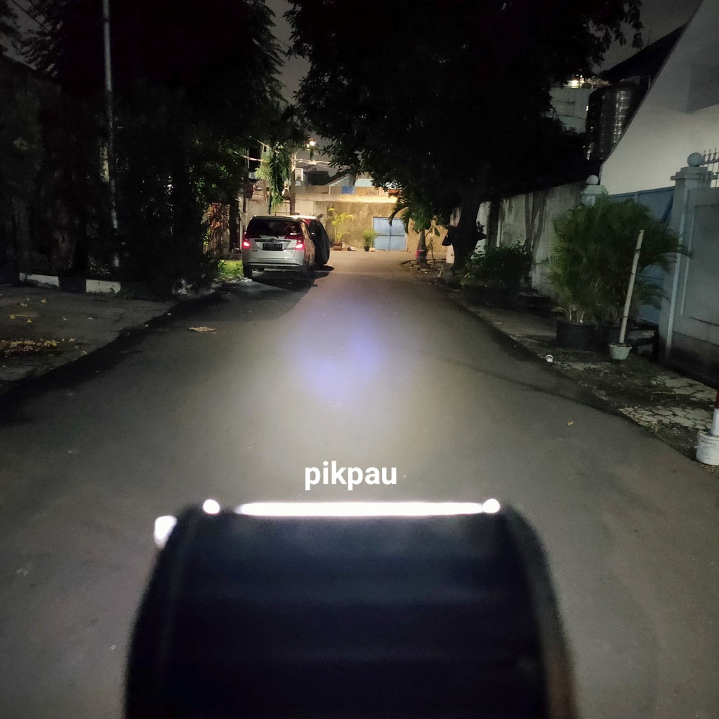 Lampu Tembak Sorot 6 Mata LED 4 Mode Mata Senja