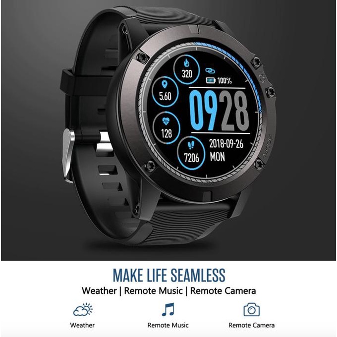 Cuci Gudang Zeblaze Vibe 3 Pro Full Touchscreen Smartwatch Ip67 Heartrate Fitness