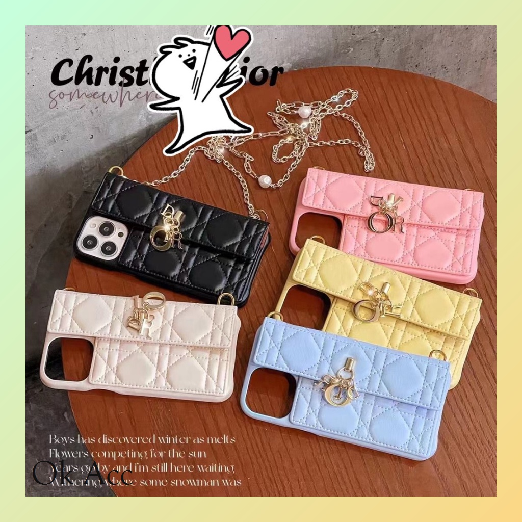 Case Tas Sling FH73 Dompet tempat kartu mini card atm cc ktp for iphone 11 12 13 14 PLus 14+ Pro max