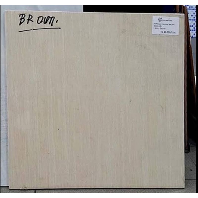 keramik 40x40 lantai glossy mengkilap licin impresso fremont brown