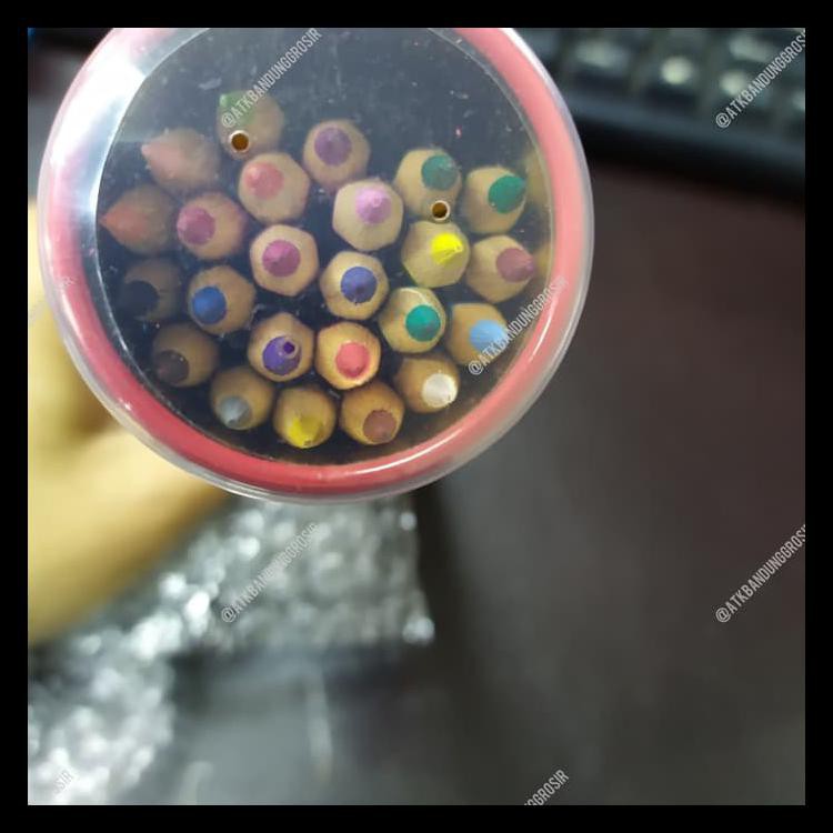 

Pensil Warna Faber Castell 24 L Classic Tin Round 115827 Kaleng Bulat Terjamin