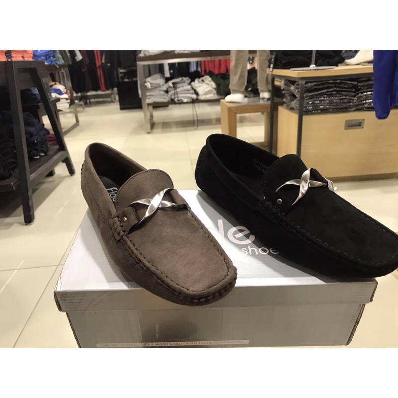 Fladeo sepatu mocasin pria