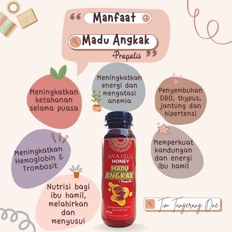 Madu Angkak Java Hills Honey Madu Premium