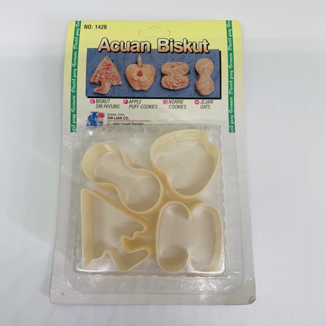 

Cetakan malaysia 142B / cutter cookies