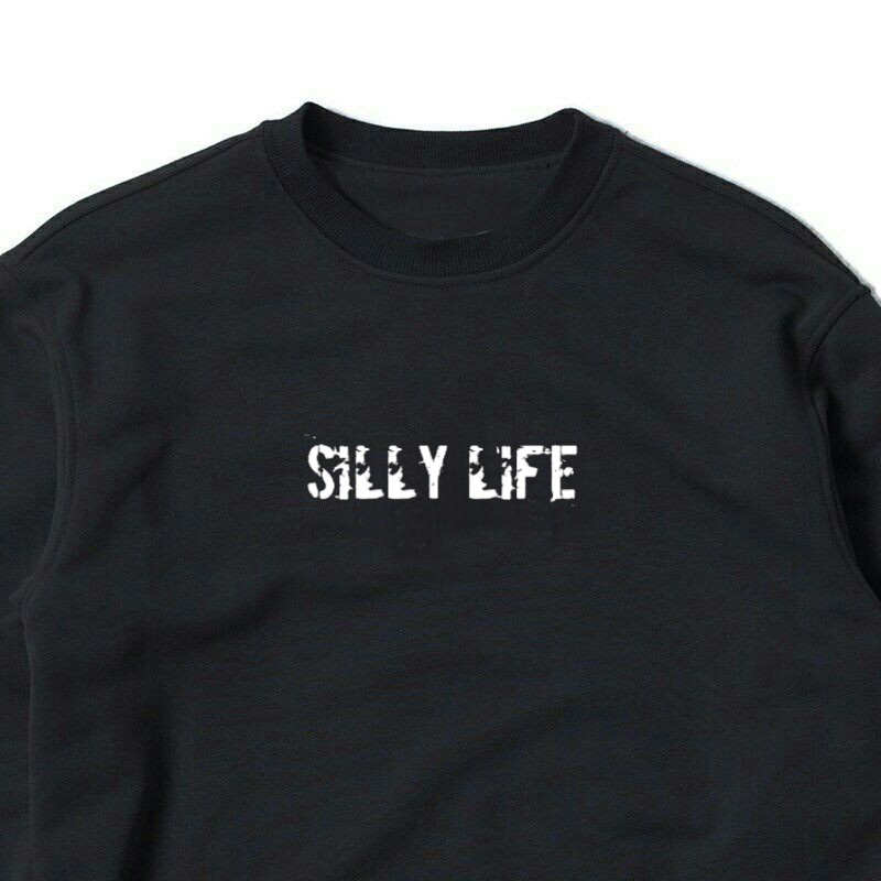 COD SWEATSHIRT CREWNECK BLACK SILLY LIFE EGTN SOMNIUM CN89