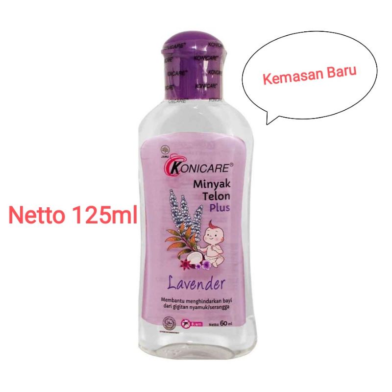 Konicare minyak telon plus 125ml kemasan baru