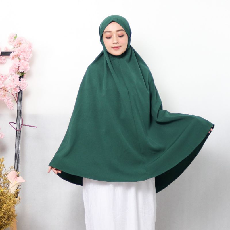 TERMURAH!!(BISA COD)HIJAB/JILBAB DEWASA_KHIMAR SHOFIYAH BAHAN ZARA CREPE_KHIMAR PED TALI_BEST SELLER