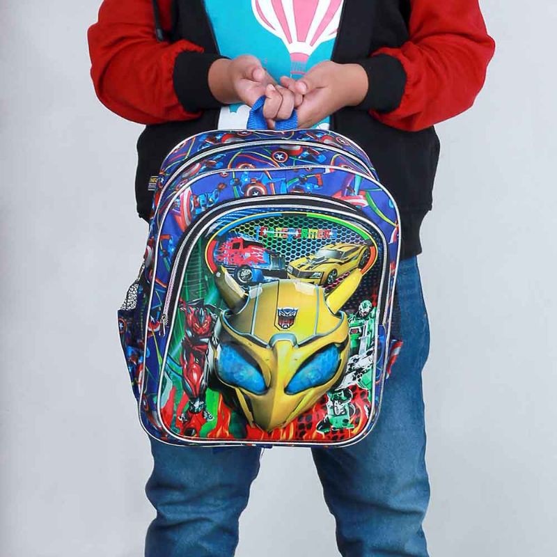 7 Model - Tas Ransel Backpack Anak Sekolah Karakter Fitur Lampu Led Paud Tk Sd High Quality Original