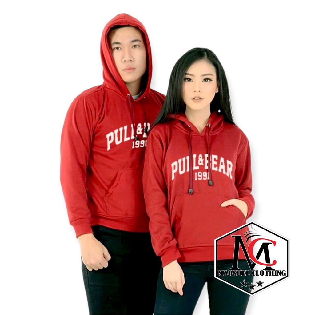 RCL - JAKET PASANGAN SWEATER COUPLE FULL &amp; BEAR PASANGAN PRIA WANITA ( HARGA SEPASANG )