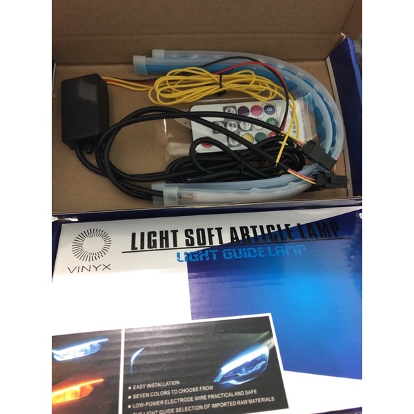 lampu alis remot Rgb