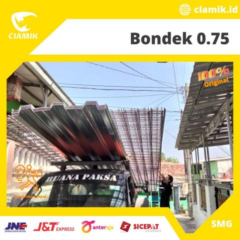 Bondek Cor 0.75 0 75 0,75 1 meter Floordeck Beton Cor Full SNI