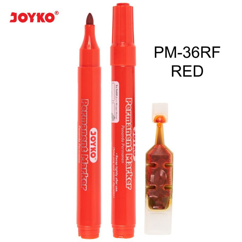 Joyko Permanent Marker Spidol Permanen Round Tip Free Refill spidol permanen joyko spidol permanent