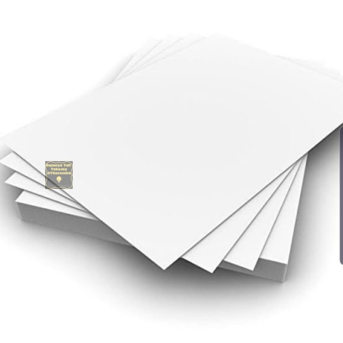 Ivory A4 250 Gsm 2 Sisi HVS & Glossy Kertas Art Paper Carton Karton RJT