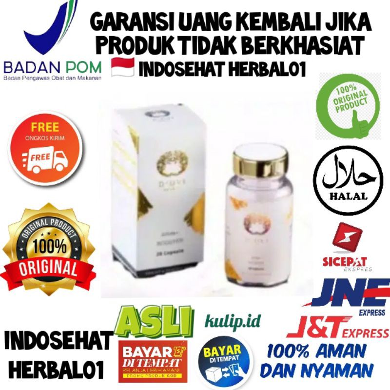 (FREE GIFT) D'OVI BEAUTY ORIGINAL 100% PIL WHITE + BOOSTER BY D'OVI BEAUTY / OVISKIN / D'OVI / OVI