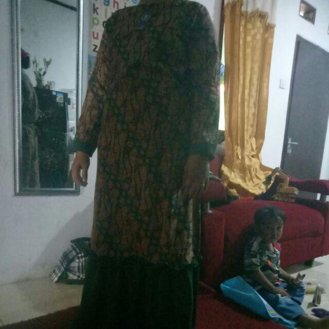 Gamis Batik Rempel Motif Terbaru