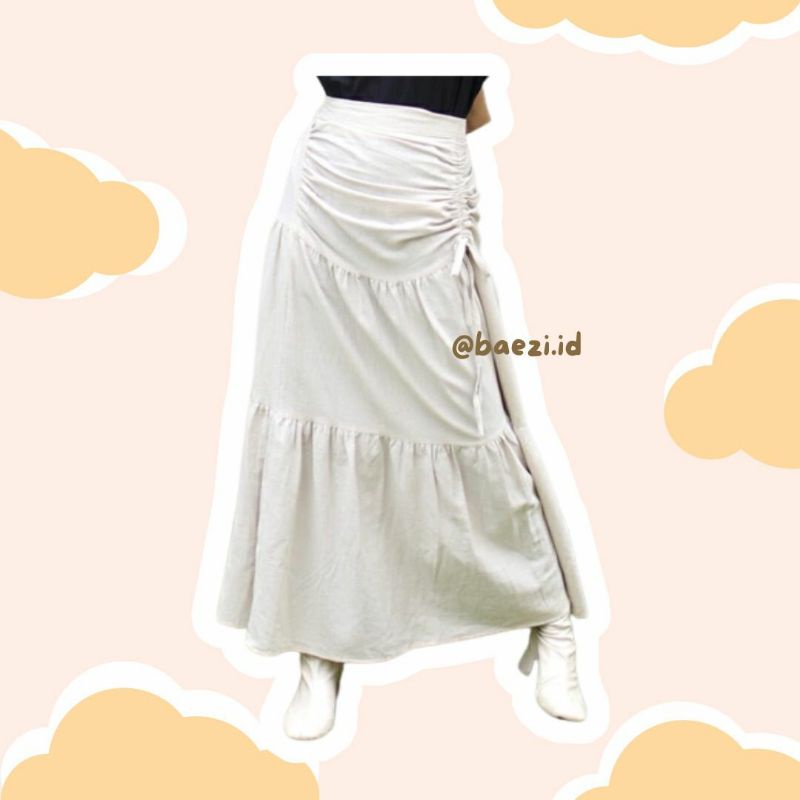 Rok serut linen skirt