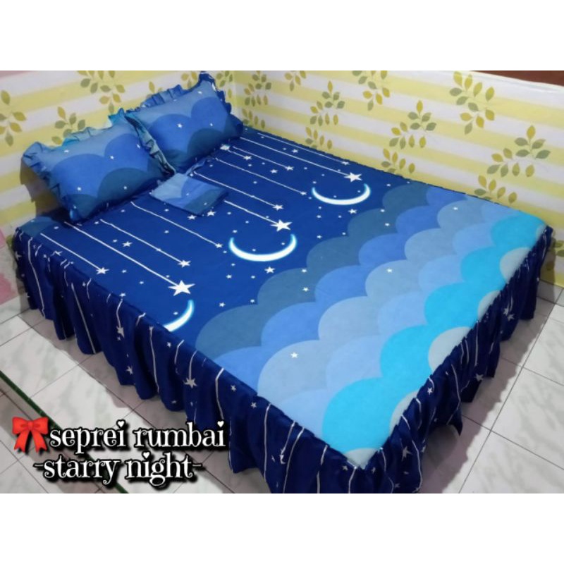 Sprei Rumbai Ukuran 180x200x45 Murah | Sprei Karakter