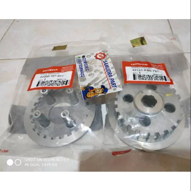 Rumah kampas kopling Tiger megapro set original