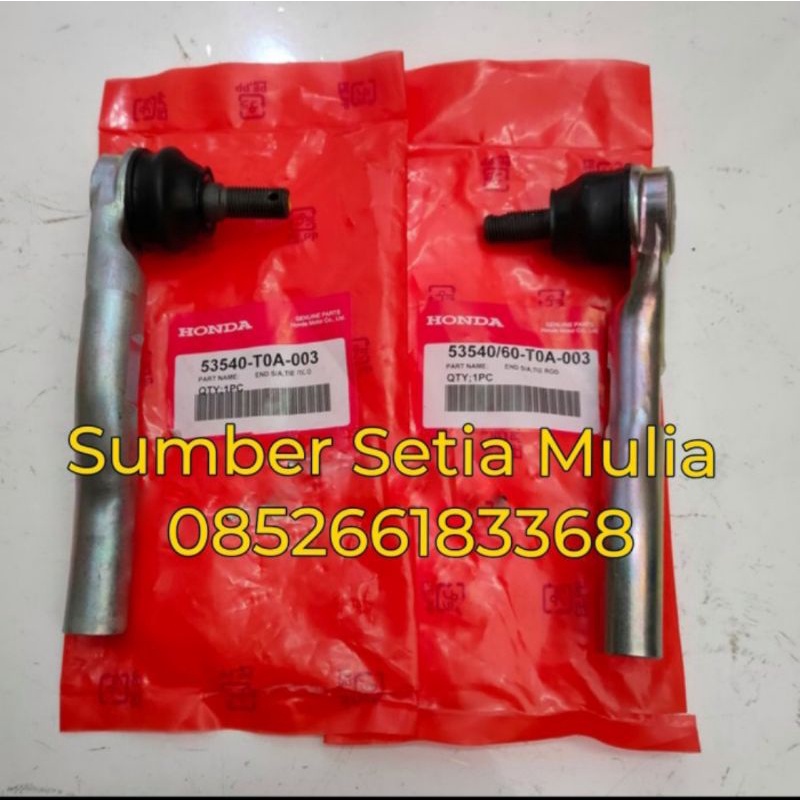 Jual Tie Rod End Tirod Honda CRV Gen 4 Th 20132016 Original 1Set