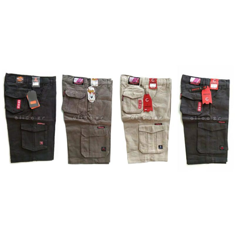 BIGSIZE JUMBO 28-44 COD CELANA CARGO PENDEK TACTICAL KAIN
