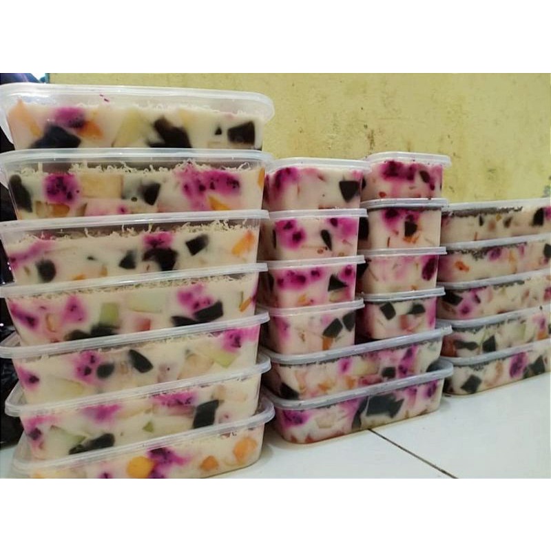 

SALAD BUAH SUPER CREAMY/Lumer 500ml/fruit salad mammi adrian