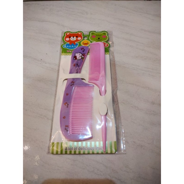 Sisir Rambut Set Anak Karakter / Sisir Rambut Set Kecil Karakter Lucu