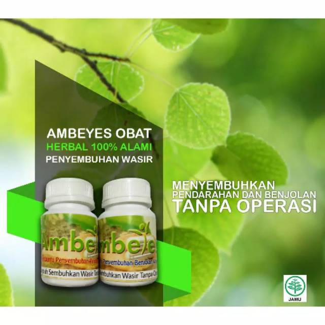 Obat Herbal Wasir Ambeien Ambeyes Menyembuhkan Ambeien Stadium 1 Sampai 4 Tanpa Operasi Shopee Indonesia