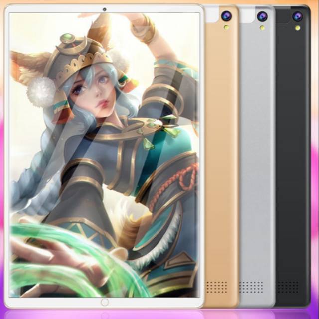 tab ram 8gb tablet ram 8gb rom 128gb uda di cek pkai antutu lcd 10inc dual sim bkan i10 xs 11 tab s