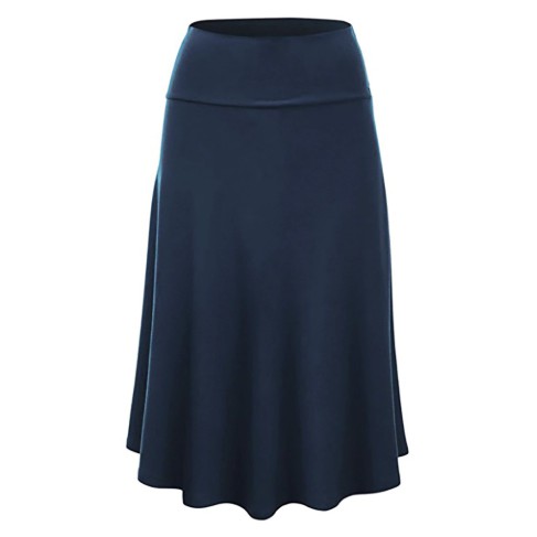 ROK IMPOR MIDI PIEATED SKIRT RMD