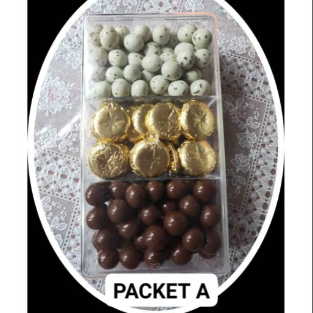 

Parcel coklat, parcel coklat sekat 3