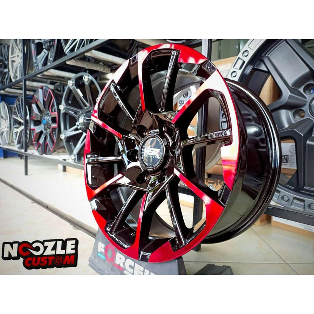 VELG HSR RING 18 LUBANG 6 PCD 139,7 PELEK MOBIL FORTUNER R18 TYPE HOLLO