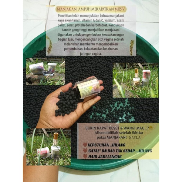 

Herbal jamu manjakani isi 120 butir per item