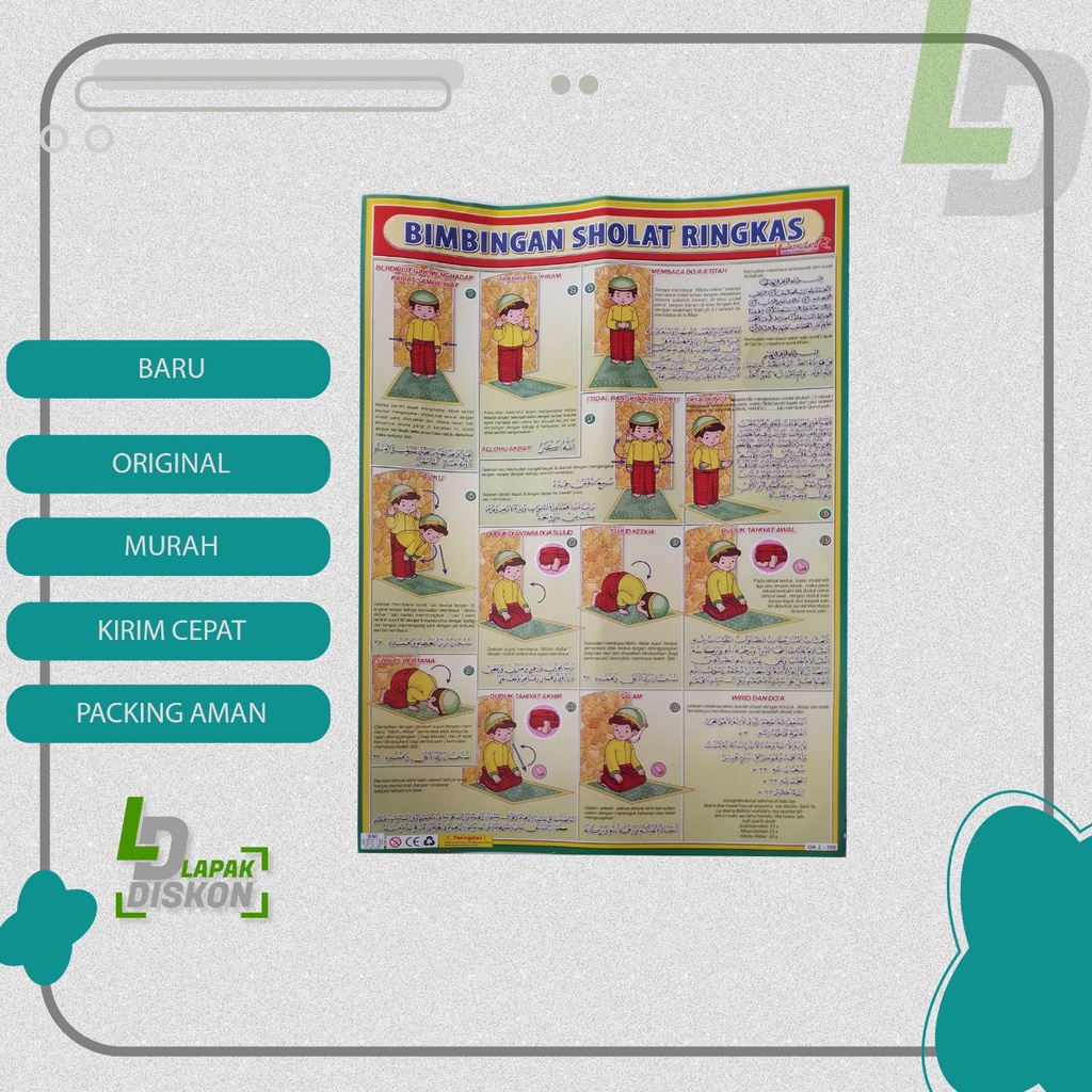 

Poster Bimbingan Shalat Ringkas | Belajar Shalat