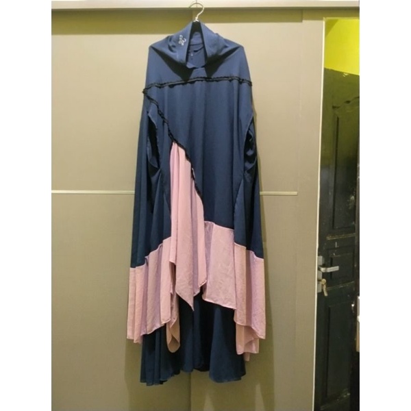 gamis set syar'i preloved bukan jawhara syar'i