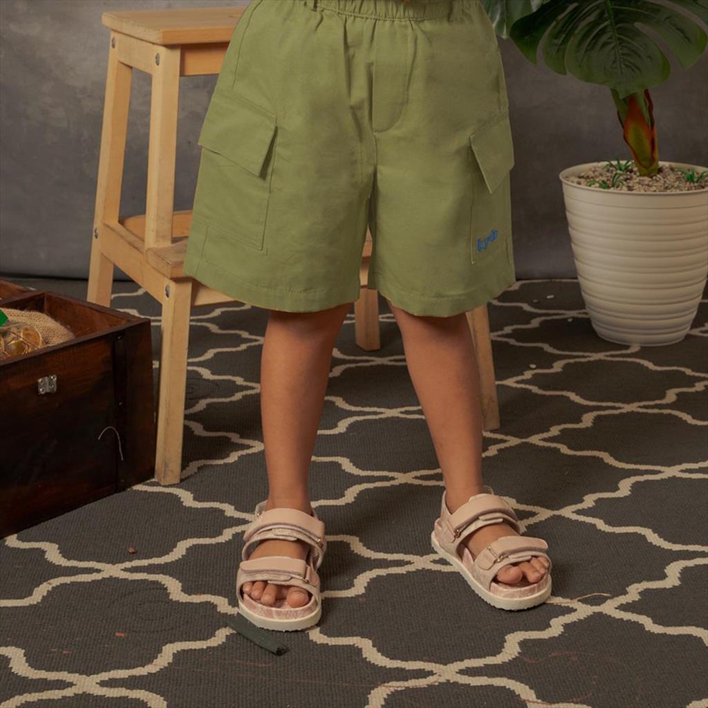 Kyds Short Cargo Pants Jungle Trekker Sage Celana Anak