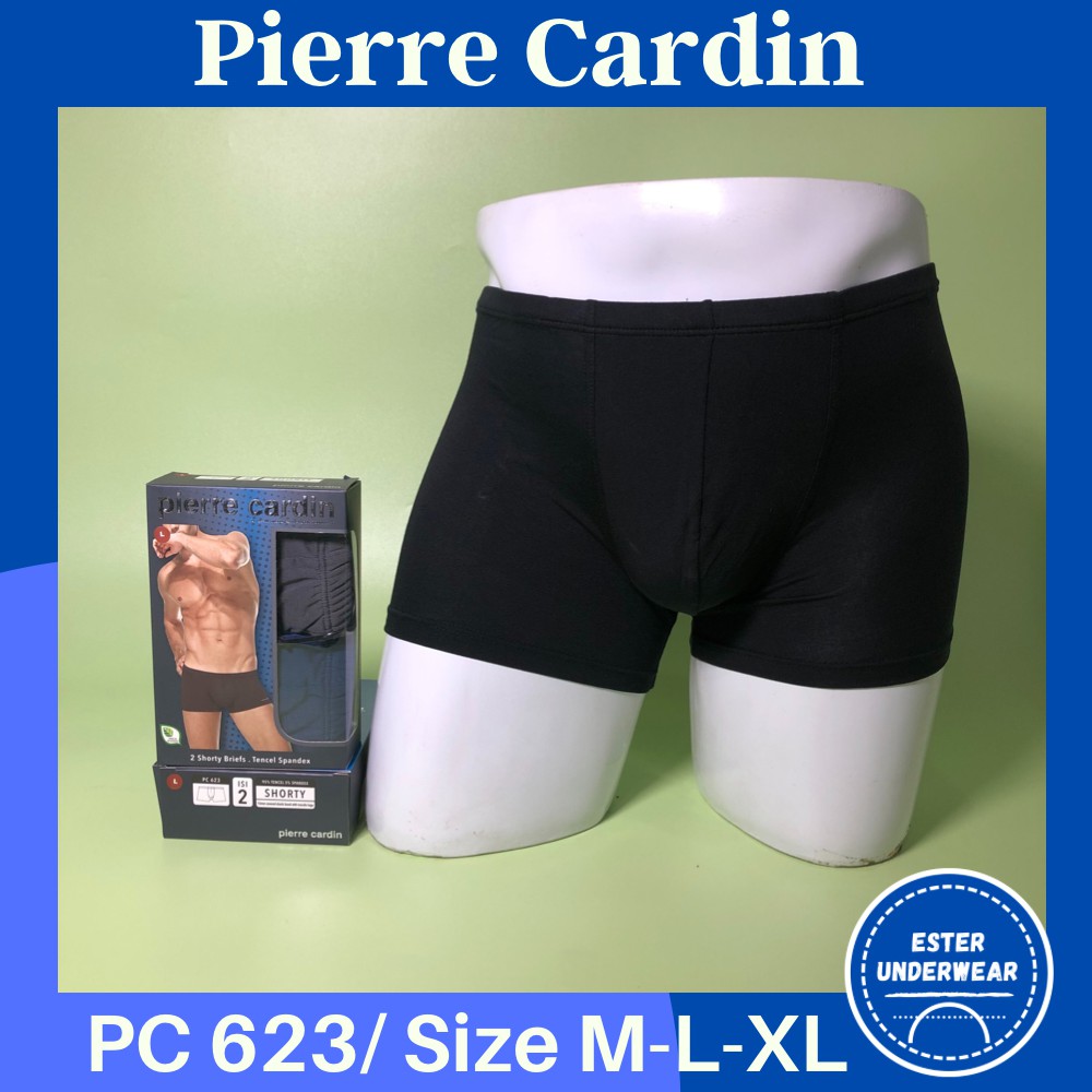 Celana Boxer Pria PIERRE CARDIN Import PC-623 ISI 2 PCS