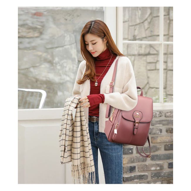 RAJA TAS RANSEL WANITA KOREA STYLISH  RANSEL WANITA FHASION