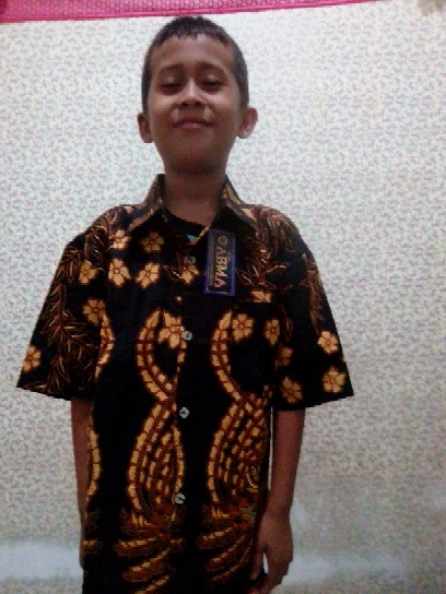 Batik Couple Keluarga Sania Ruffle Ori Ndoro Jowi Dnt Mataram