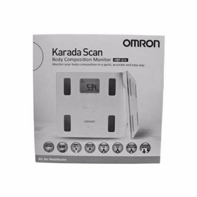 KARADA SCAN OMRON HBF 214 TIMBANGAN OMRON BMI HBF 214